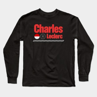 Charles Leclerc, ferrari, formula 1, F1 Long Sleeve T-Shirt